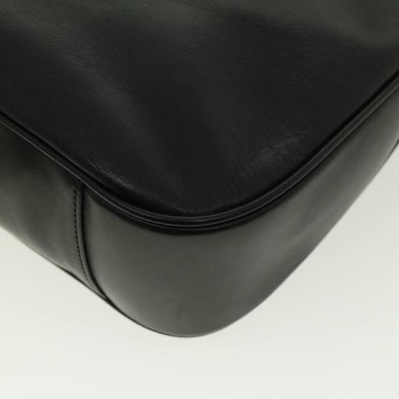 GUCCI Bamboo Hand Bag Leather 2way Black 001.2852.1577.0 Auth 41403 - Picture 15 of 16